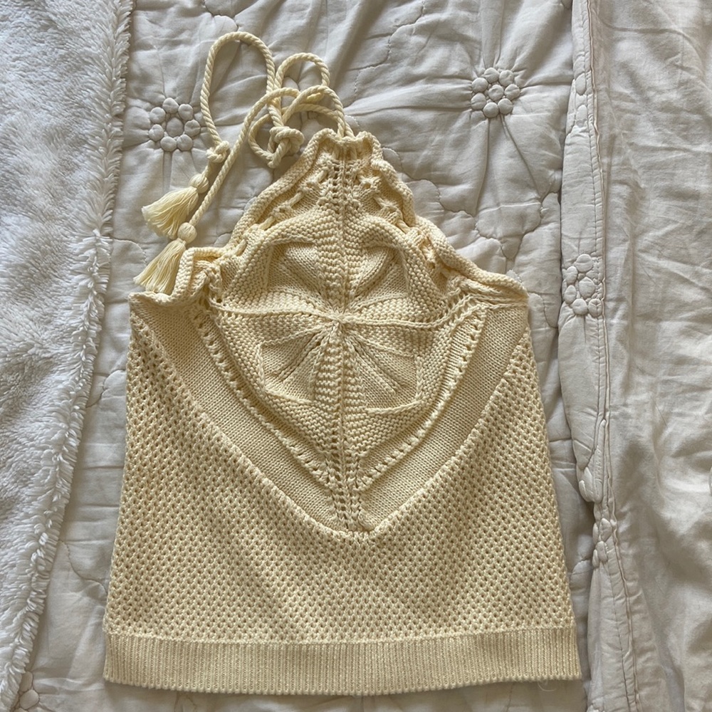 Knit Halter Top